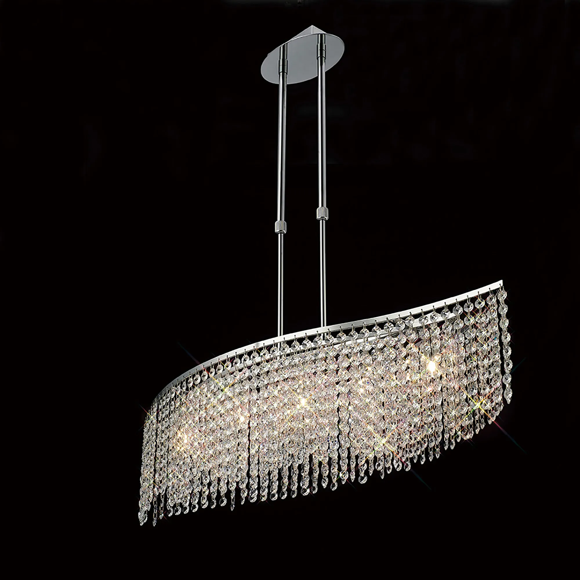 IL30574  Fabio Crystal Pendant 5 Light